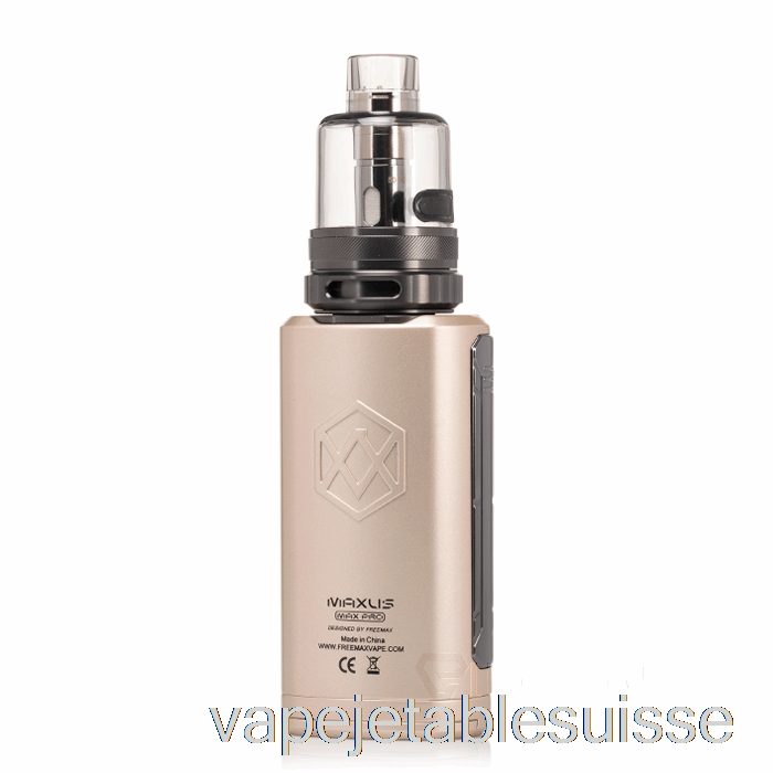 Vape Suisse Freemax Maxus Max Pro 168w Kit De Démarrage Or